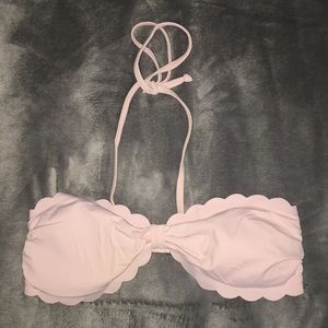 Light Pink Scalloped bikini top 💗